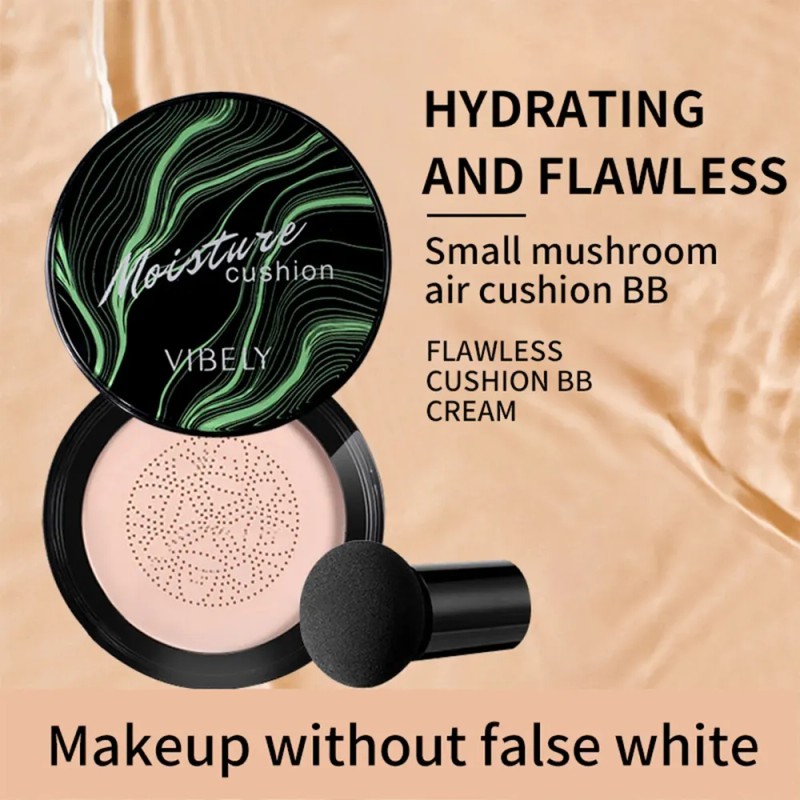 Base Cushion Hidratante Vibely Para Rostro