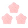 3PCS Shower Foot and Back Scrubber Silicone Wall Mounted Bath