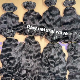 Fast US Delivery Cuticle Aligned Raw Human Hair Vietnamese Burmese Curly Hair Burmese Hair Factory Price Wholesalecolor: 1 Raw Natural Wavy, Stretched Length: 24"
