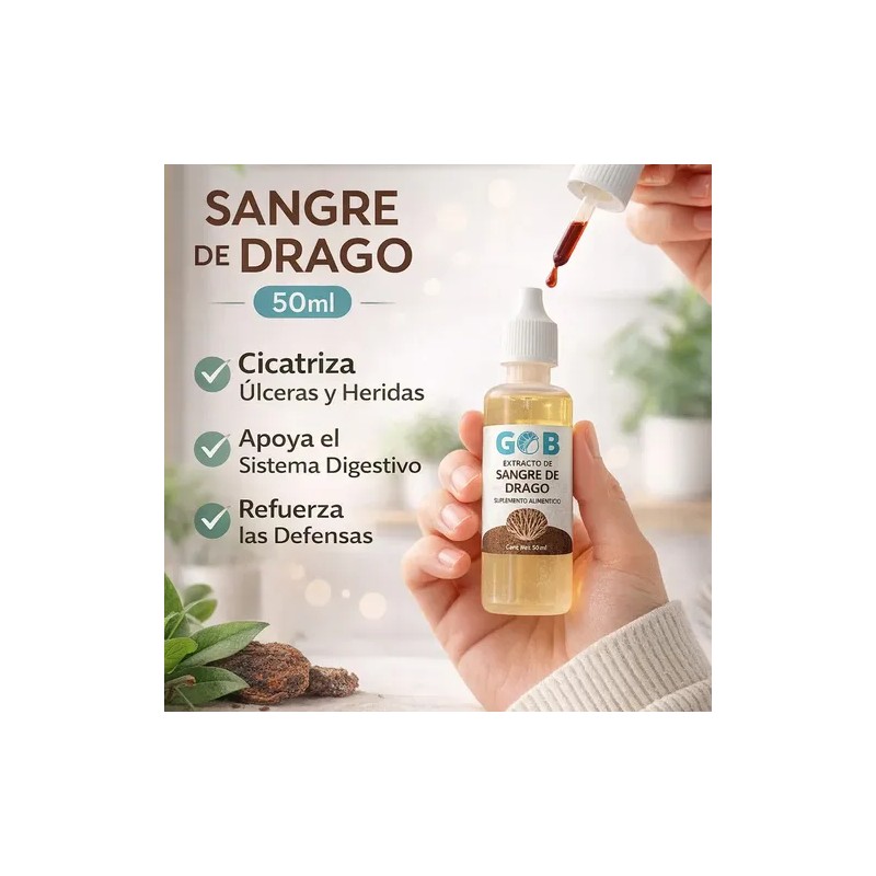 Extracto Sangre De Drago - Go3b - 50 Ml -