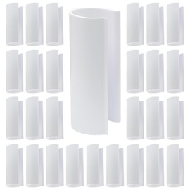 Opfiue 16-Pack Heavy-Duty ABS & PVC Clamps- Multi-Use for Greenhouses/Row Covers/Shelters/Bird Protection (fit 3/4 Inch Pipe)