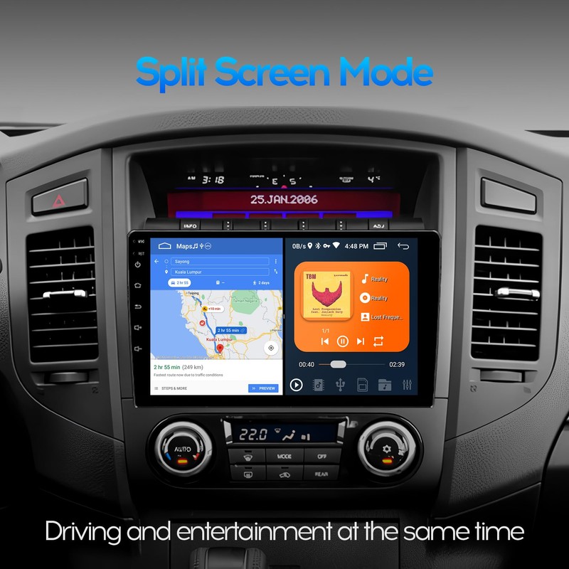 9inch 2+32GB IPS Full Touch Screen Android Car Radio Audio
