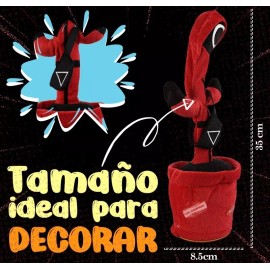 J.H. Company Juguete Bailarin Peluche Interactivo Canta Graba Baila