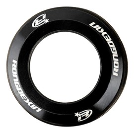 Menolana Premium Bike Front Fork Washer Dustproof Cover, Road Bicycle Headset Stem Superlight & Durability Aluminium Alloy, Black