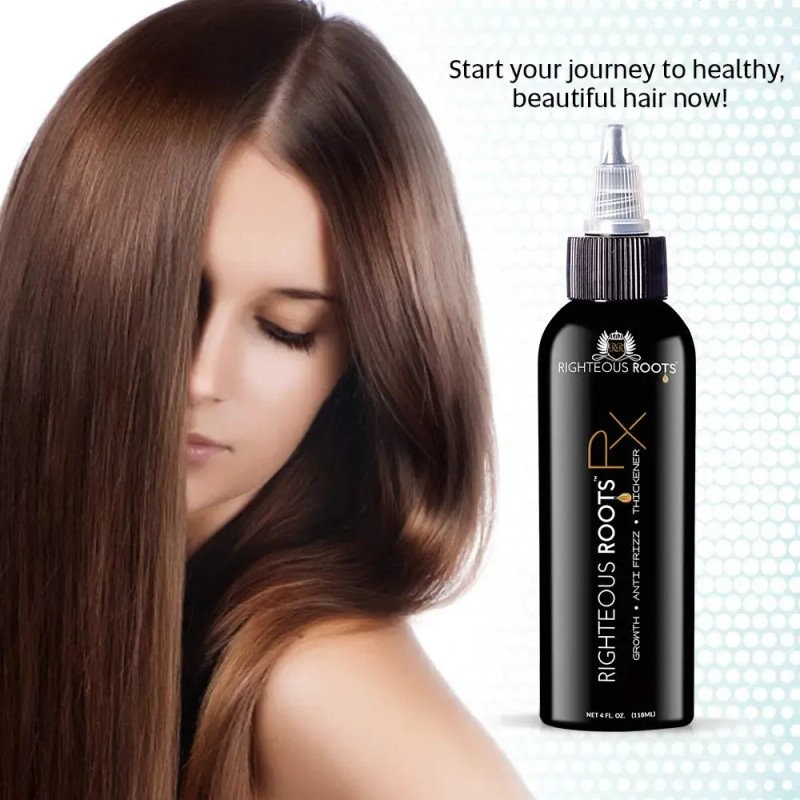 Aceite Capilar Righteous Roots Rx Para El Crecimiento Del Ca
