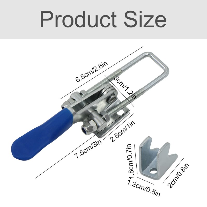 Toggle Lever Clamp Quick Release Horizontal Toggle Clamp Horizontal Tensioner