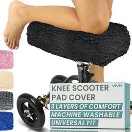 Vive Mobility - Funda para rodillera, espuma viscoelástica suave de piel de