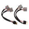 9003 H4 Headlights Wiring Harness Socket, Male to Female Headlamp