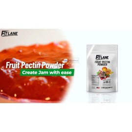 Fit Lane Nutrition Fruit Pectin Powder for Jams and Jellies. Natural, Vegan and NON-GMO. 350 Grams