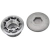 SWNKDG Aluminium Line Head Lawn Trimmer Head, Double Line Head,