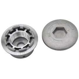 SWNKDG Aluminium Line Head Lawn Trimmer Head, Double Line Head, Thread Spool, Nylon Thread for Petrol Brush Cutter Grass Trimmer