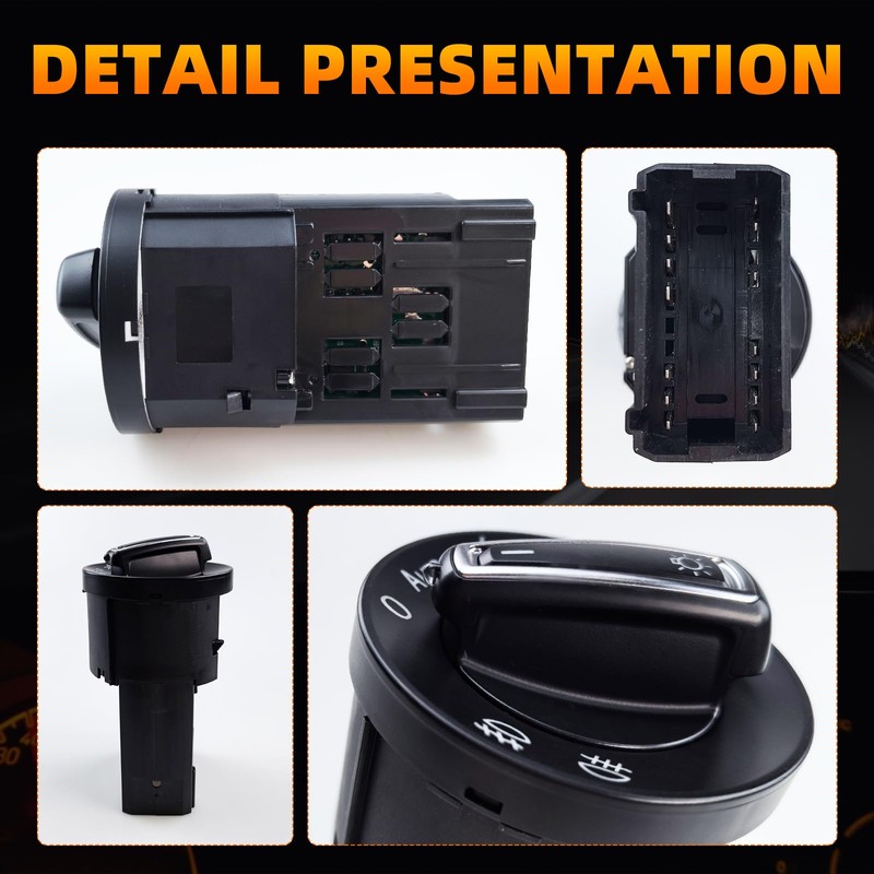 Automatic Headlight Switch, Light Sensor Module Headlight Button Module with