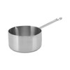 Stainless Steel Butter Warmer Flat Bottom Milk Pot with Double