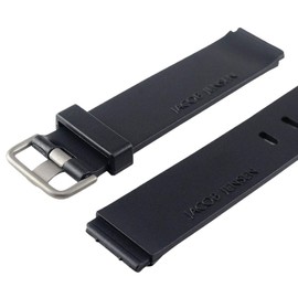 JACOB JENSEN Replacement 17mm Black RUBBER Watch Band for 640 641 650 651 663 673 680 684 690 694 712 722 731 732 733 741 742 743 750 752 753 760 762 763