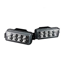 Viz Jimny JB23 Clear Chrome LED Back Lamp VIZ-DL-S08-W