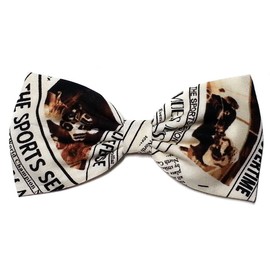 EmilyRose Couture Special Prints Hairbows- Music Notes, Houndstooth,argyle, Nascar, Cammo (Group 2 of 2) (Barrette, Newspaper)