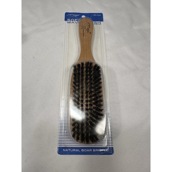 magic soft wave brush boar bristle 7719