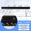 Scale Ruler, Architectural Ruler, Aluminium, Triangular, Metric Scales 1:20, 1:25,