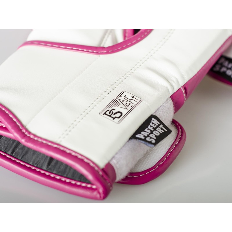 Paffen Sport «FIT» Boxing Gloves for Training, Pink/White, 8UZ