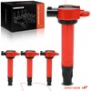 A-Premium (Red) Engine Ignition Coil Pack Compatible with Mitsubishi Outlander