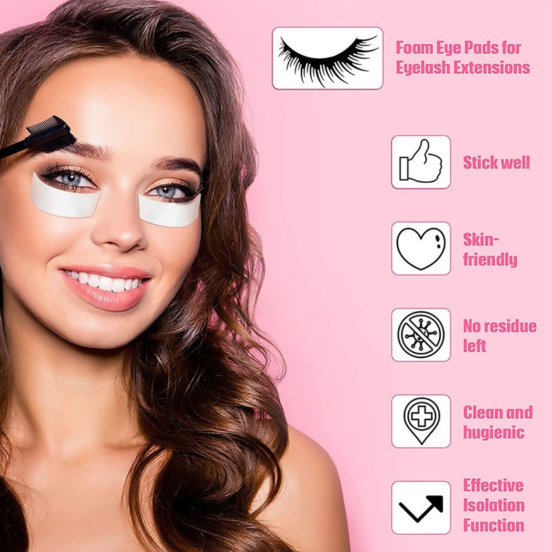 2 Rolls Eyelash Extensions Tape Adhesive Lash Extension Tape Under