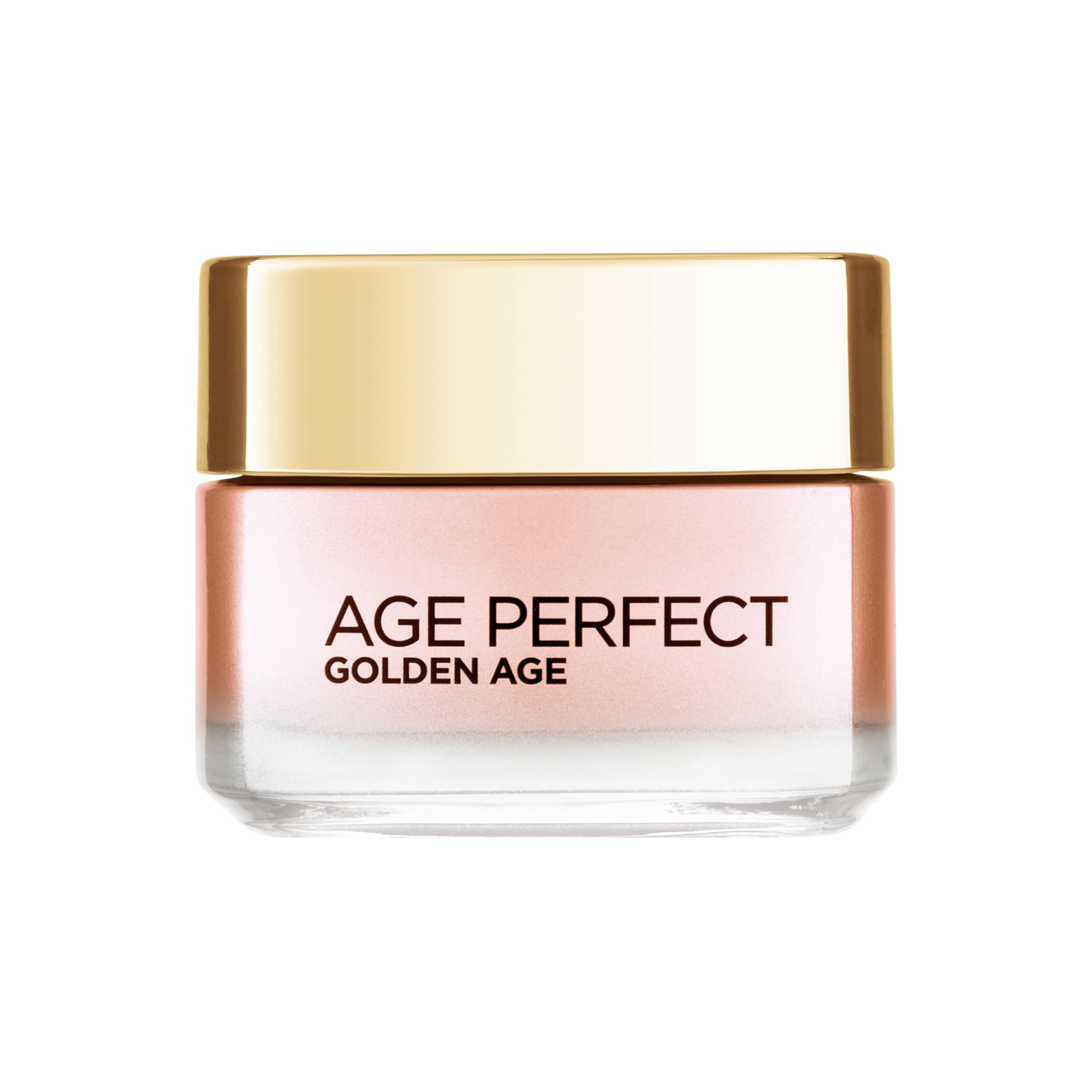 L'Oreal Paris LOral Paris Age Perfect Golden Age Rosy Day Cream 60+, Moisturising, Reactivates Radiance with Instant Glow, Peony Native Cells, Calcium B3, 50ml / 1.69 fl. oz.