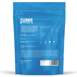 SUNNA SUPPLEMENTS - Halal Bovine Collagen Protein Powder for Hair Skin Nails and Joints - Type (I, III) Hydrolysed Premium Bovine Collagen Peptides for Women and Men | Gluten Free | Unflavoured
