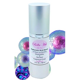 Bellahut 100% Pure Hyaluronic Acid Face Serum with PHYT.CELLTEC & DER.MAXYL | Refresh, Renew and Rebuild Skin Cells while Building Collagen | (1 OZ, 4 OZ, 16 OZ, 32 OZ & 128 OZ) | MADE IN USA (32 OZ)