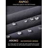 Rapoo Hiking Pants for Mens with Pockets Comfy Lightweight Waterproof