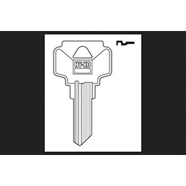 Hy-Ko Key Blank Dexter Ez# De1 Single Sided 10 Pc / Bag Upc Coded