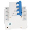 4P Miniature Circuit Breaker DIN Rail Mount Low Voltage Air