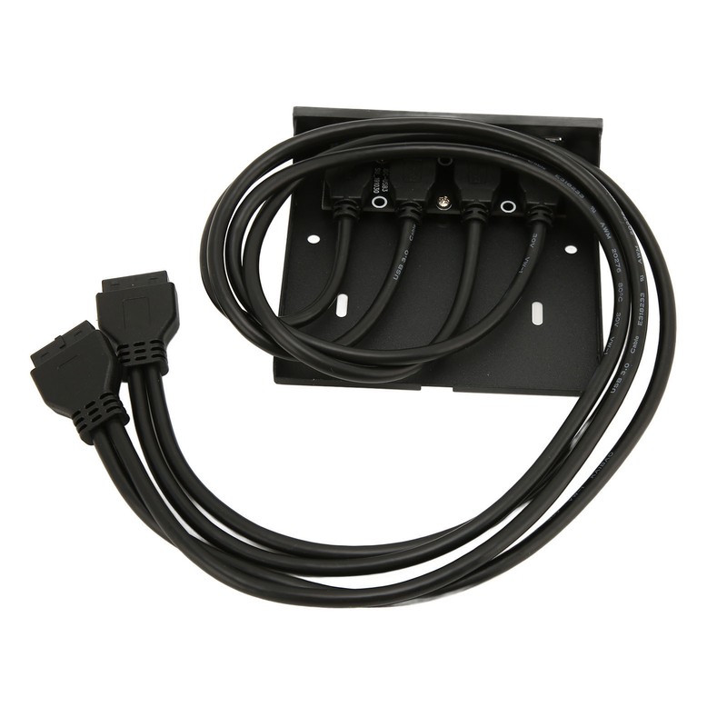 USB Front Panel 4 Ports USB 3.0 Dual 19 Pin