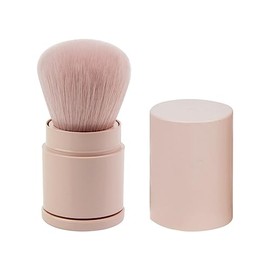 Beavorty Fluffy Makeup Brush for Blush and Powder Application Soft Synthetic Fibers for Daily Use Travel for Women and Girls Pink