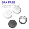 Extra Small Pill Box for Purse (3 Pack), ADHYRO Aluminum