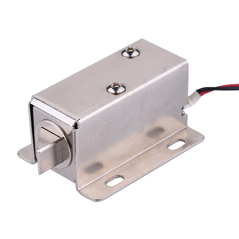 Solenoid Electromagnetic Electric Lock Access Control for Door Cabinet Drawer
