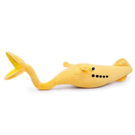 lilizzhoumax Simulation Cambrian Ancient Organism Tullimonstrum Plush Toy 60cm/24” Realistic Stuffed Animal Wild Cambrian Ancient Organism Tullimonstrum Sea Creature Plush Toy Gift for Kids