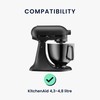 kwmobile Cover Compatible with KitchenAid 4,3-4,8 Litre - TPU Plastic