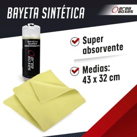 Car Drying Towel, High Quality Synthetic Cleaning Cloth, Better Than Natural, Ideal Size, Outdoor Dry Cloth, Super Absorbent and with Case, Leaves No Marks, Dries in