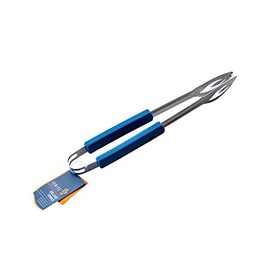 Ignite Grill Tongs with Reinforced Shaft and Cool Touch Handle for Heavy Usage - Slotted Edges for a Strong Grip on Items and a Slotted Head for draining juices