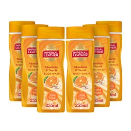 Imperial Leather Mandarin & Neroli Body Wash Shower Gel, Rich Creamy Lather & Long-lasting Luxury Fragrance, Vegan & Cruelty Free (6 x 235ml)