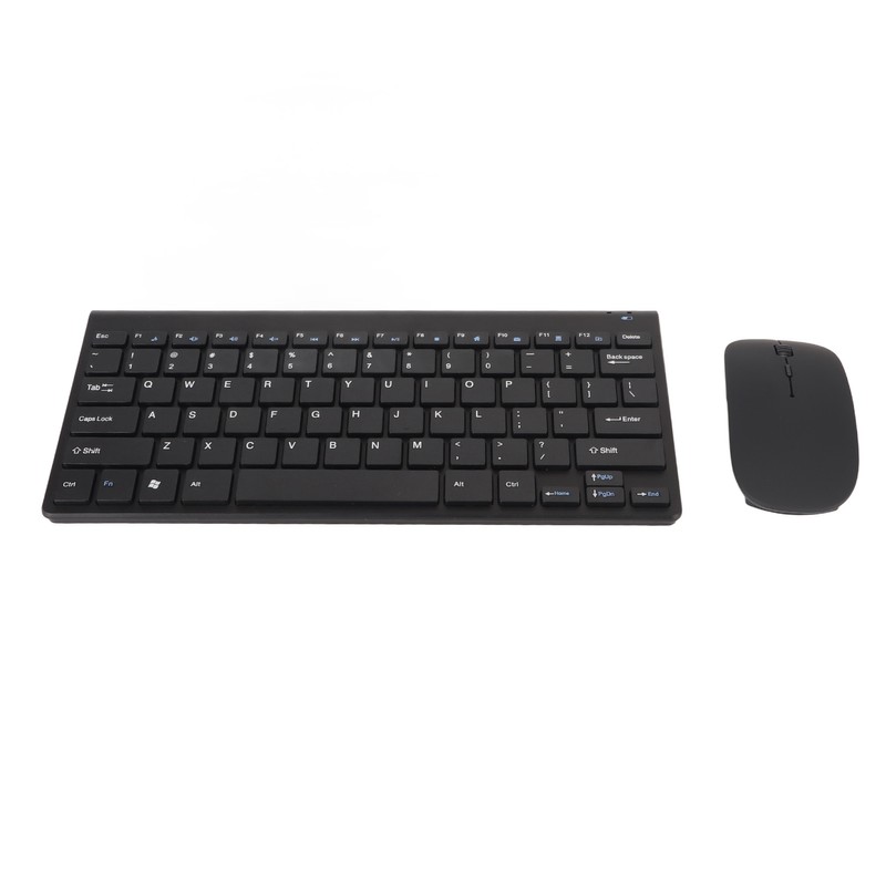 Smart Wireless Keyboard Mouse Kit Silent LED Indicator Waterproof Power
