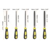 sourcing map 5pcs Metal File Set 6" High Carbon Steel