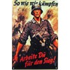 Tin Sign 20 x 30 cm Curved Soldier Infantry So