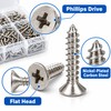 M2 Self-Tapping Wood Screw Assortment Kit for DIY Repairs –