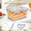 OTraki Bread Storage Container 2 Pcs Bread Boxs for Kitchen