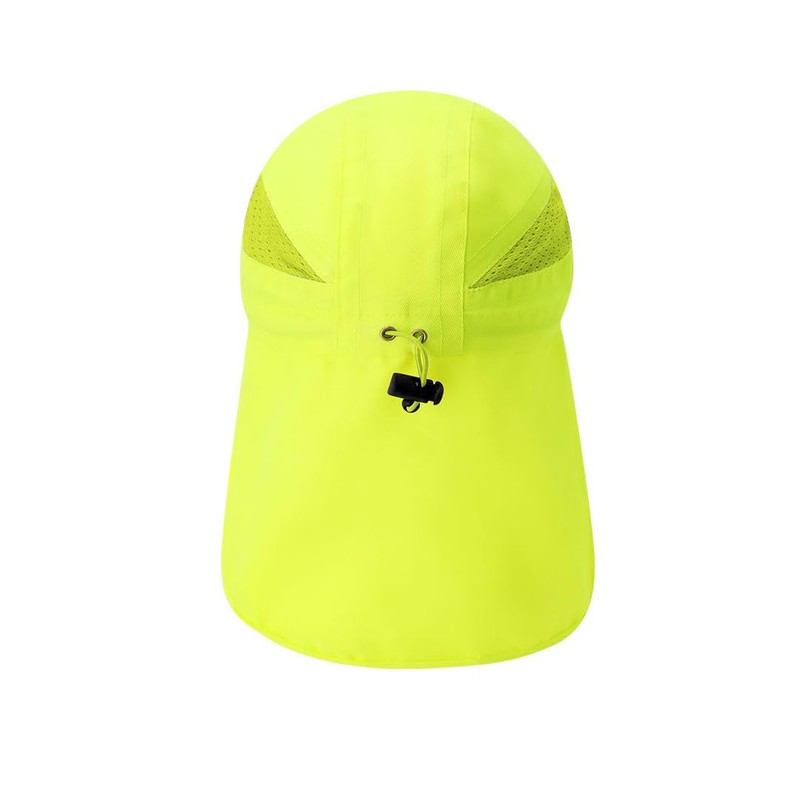 MIBANDERA Hat with Neck Protection, Trekking, Mountaineering, Hiking, Adjustable Closure,