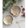 Seashell Pendant Necklace Beach Lover, Scallop Necklace Seashell Jewelry, Bohemian
