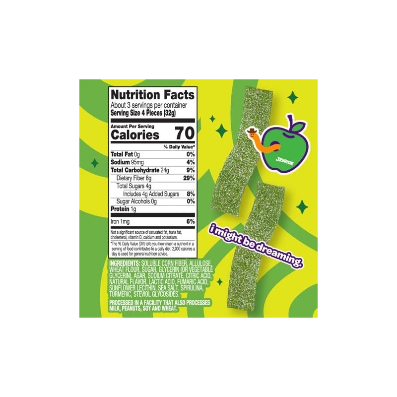 Joyride Sweets Candy Joyride Sour Candy Strips - 3.5oz-Gummy Candy,