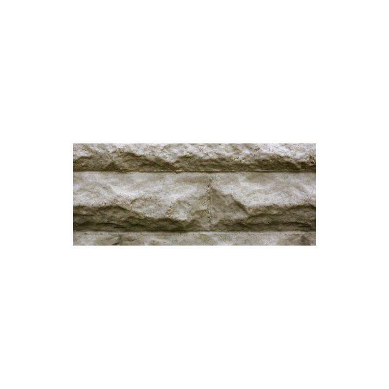 Garden Wizard 4 Foot Stone Landscape Border Wall - Sandstone