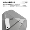 AULUMU A29 AirPods 4 Case, Geometric Design Zinc Alloy Lock